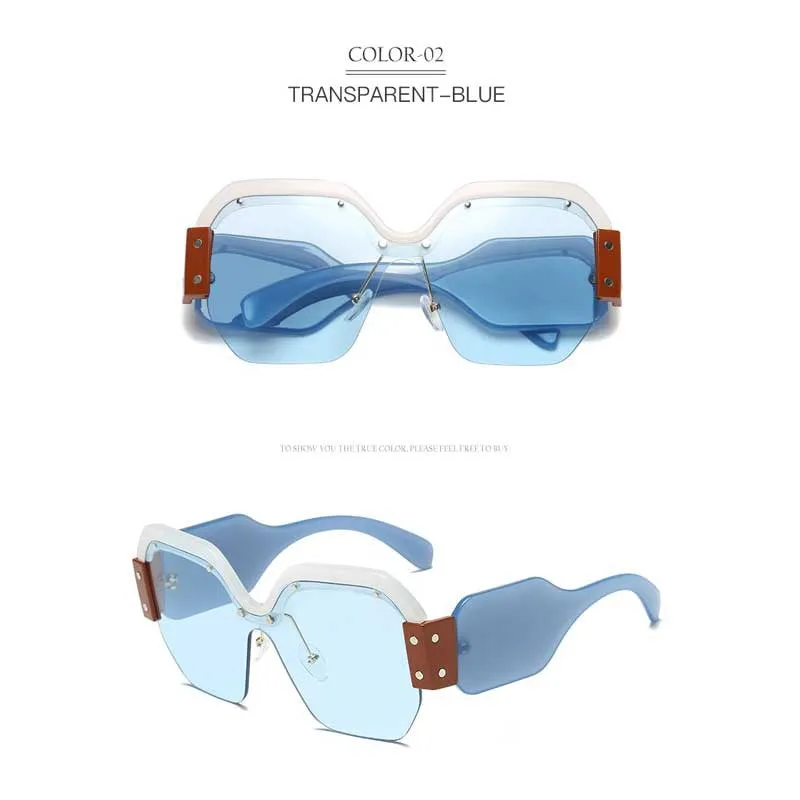Trendy Oversized Sun glasses