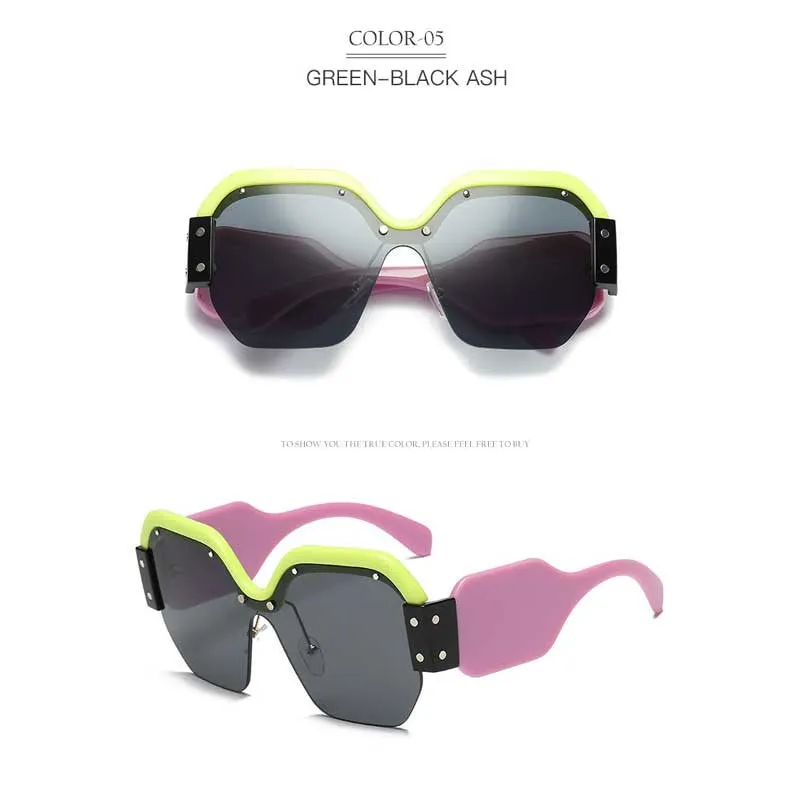 Trendy Oversized Sun glasses