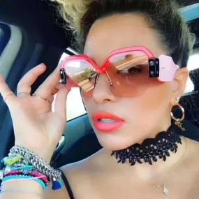 Trendy Oversized Sun glasses