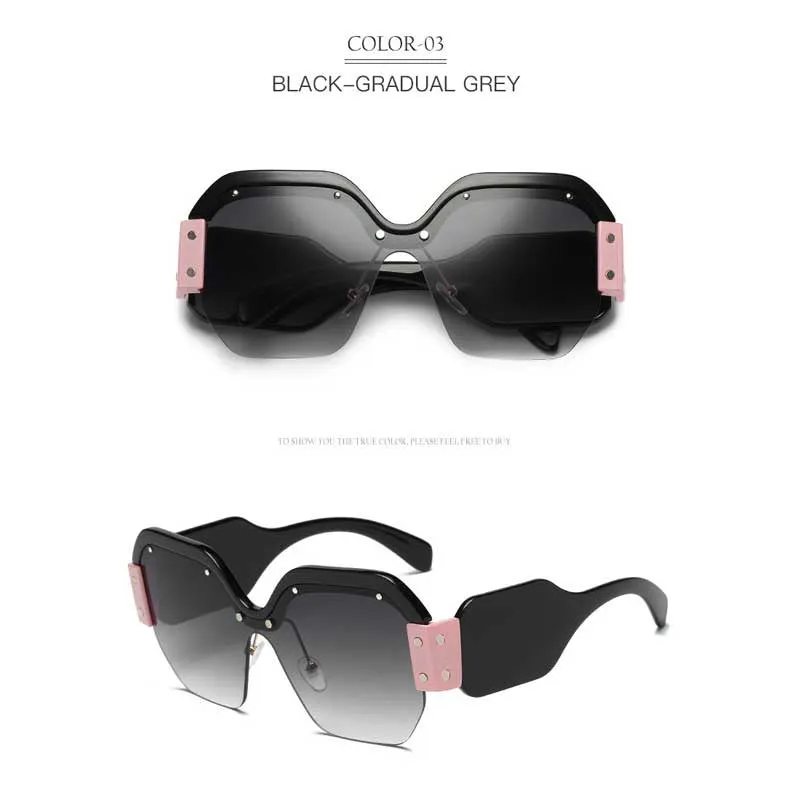 Trendy Oversized Sun glasses